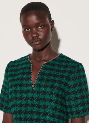 Платье твидовое   sandro 4