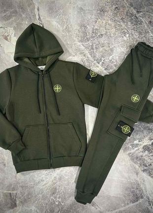 Зимовий костюм stone island для хлопців