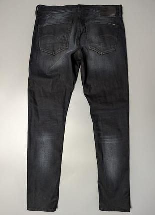 Мужские джинсы g-star row 3301 slim, нидерланды размер w38/l36
