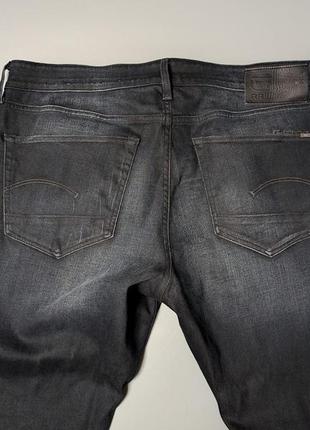 Мужские джинсы g-star row 3301 slim, нидерланды размер w38/l36