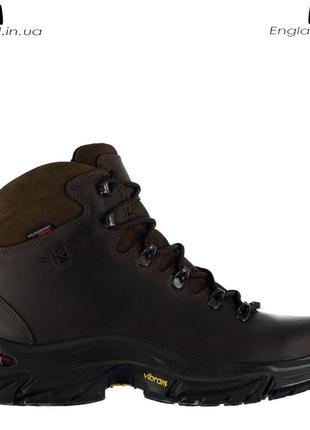 Черевики чоловічі шкіряні karrimor cheviot з англії - трекінгові тактичні vibram