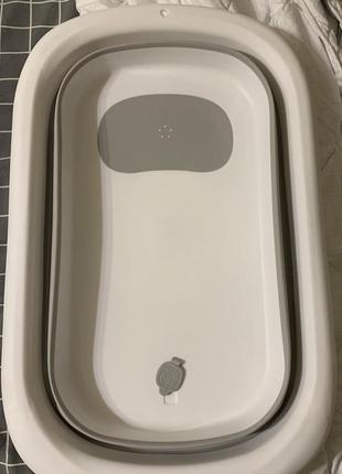 Ванна детская складная для купания на ножках со сливом el camino bath