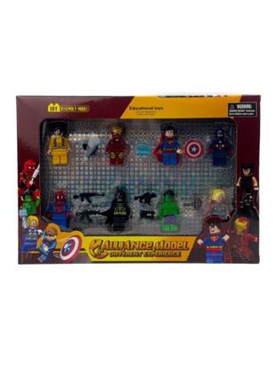 Игровой набор 16в1 marvel с аксессуарами