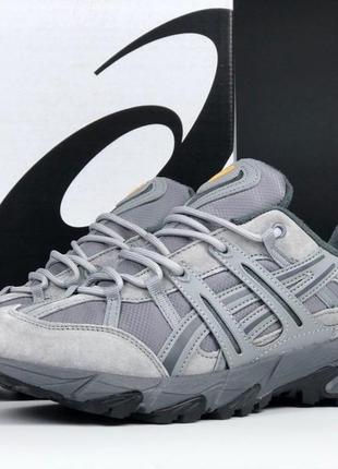Кросівки asics gel sonoma  сірі з чорним  (термо)