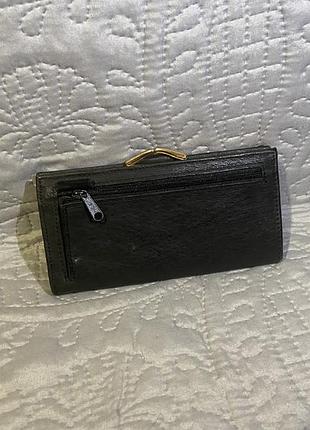Кожаный кошелек real leather🌿