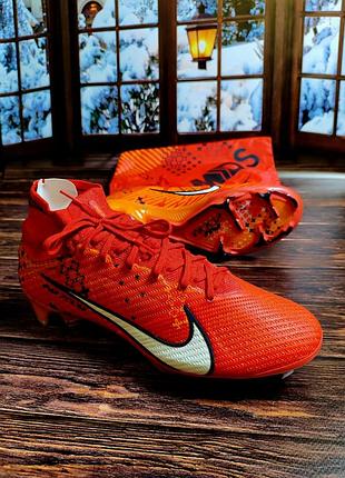 Футбольные бутсы nike mercurial superfly 9 elite fg mds cr7