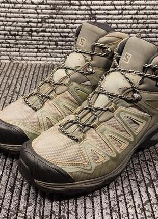 Треккинговые термо ботинки salomon x ultra 3 midi757, gore-tex, оригинал, 42ррр - 26.5см