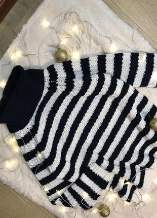 Теплый свитер с высокой горловиной бренда peacocks