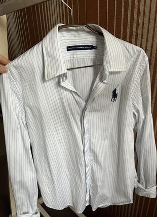 Сорочка у смужку ralph lauren