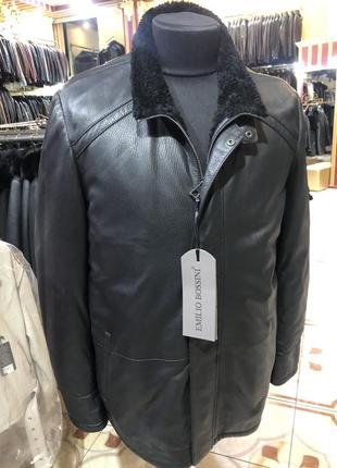 Подовжена дублянка,стійка,шкіра джумбо