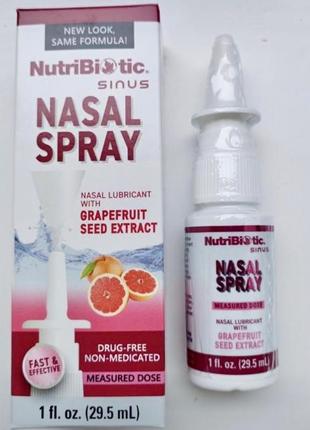 Назальний спрей, nutribiotic, 29,5 мл