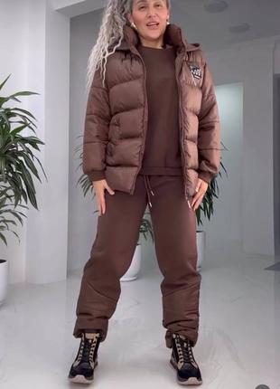 Теплый костюм зимний2 фото