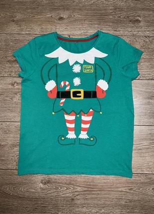 Карнавальная женская футболка эльф размер s-m