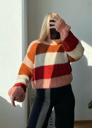 Светр в смужку new look