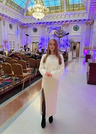 Женская юбка миди размер s