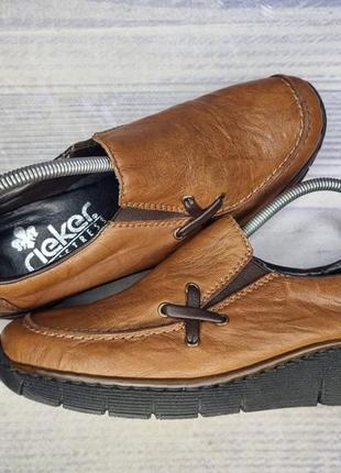 Туфли мокасины rieker