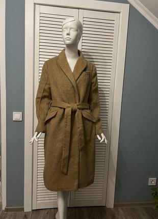 Стильне брендове пальто з шерстю top shop