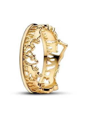 Оригинал original pandora пандора оригинальное серебряное кольцо 163362c00 серебро король лев дисней с биркой новый золото