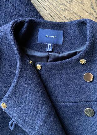 Шерстяне пальто gant