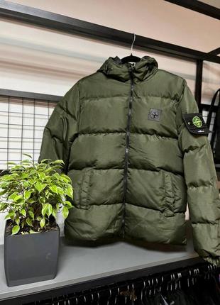 Крута зимова куртка stone island