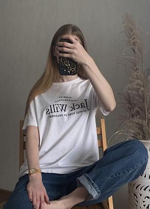 Футболка з написом jack wills