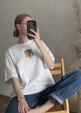 Футболка h&m & keith harring (унісекс)