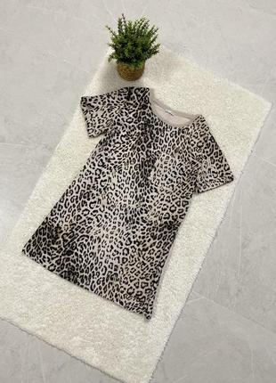 Сукня леопардова zara s/m