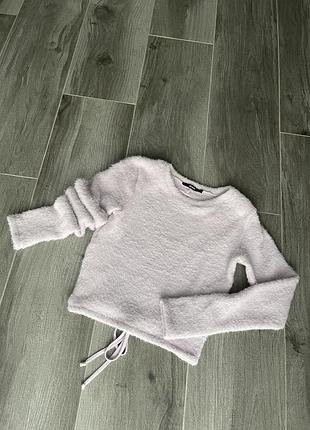 Кофточка с открытой спинкой