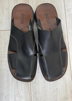 Шкіряні шльопанці 43 (27.5см) ecco