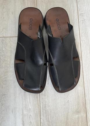 Шкіряні шльопанці 43 (27.5см) ecco