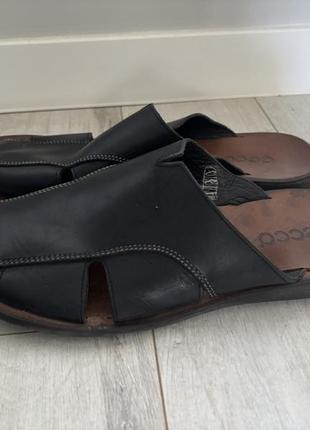 Шкіряні шльопанці 43 (27.5см) ecco