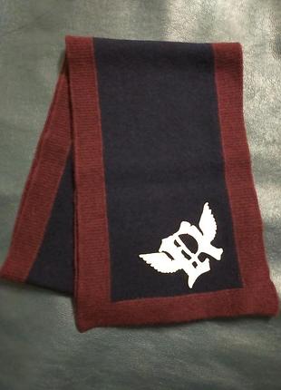 Шерстяной шарф polo, low loren.