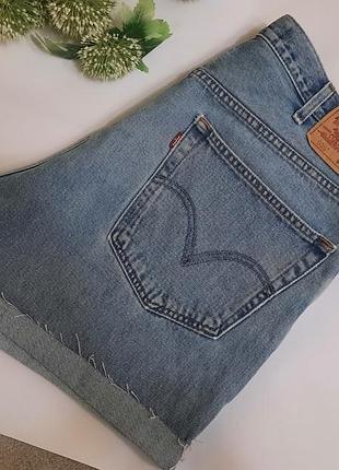 Джинсовые шорты,шорти бренда levis( оригинал) 2