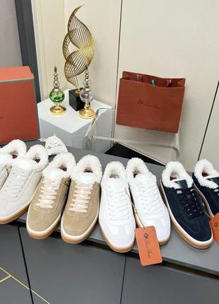 Зимние кеды loro piana