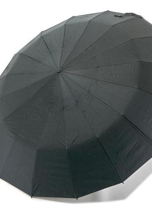 (6168) зонт женский однотонный 16 тройных спиц sks