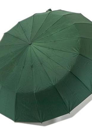 (6168) зонт женский однотонный 16 тройных спиц sks