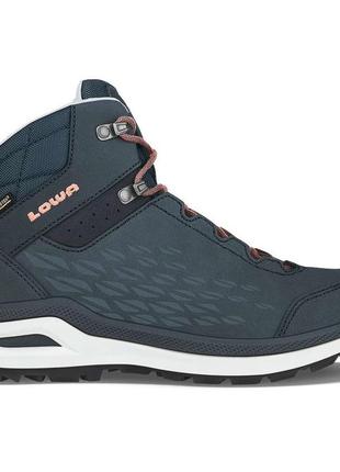 Кожаные термо ботинки lowa с мембраной gore-tex 40 размера