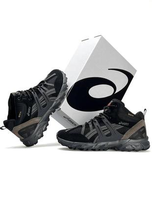 Мужские кроссовки asics gel-sonoma 15-50 BSDx high black grey fur