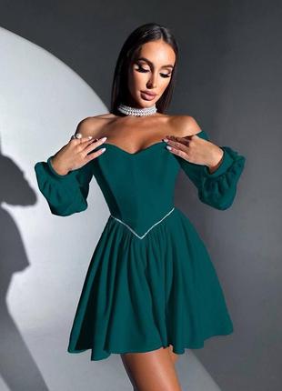 Корсетна новорічна сукня