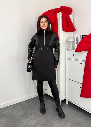 Платье черное