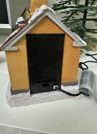 Декоративные домики с led подсветкой. комплект