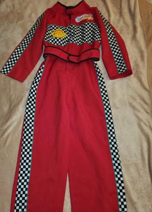 Костюм гонщик на 5-7 лет