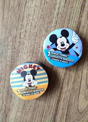 Дитячі котонові рушники набір мікі маус mikey mouse disney,р.30*30см+-