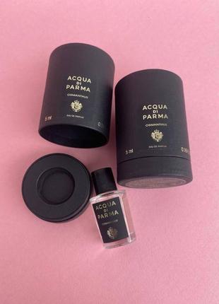 Osmanthus eau de parfum acqua di parma для жінок та чоловіків мініатюра 5мл