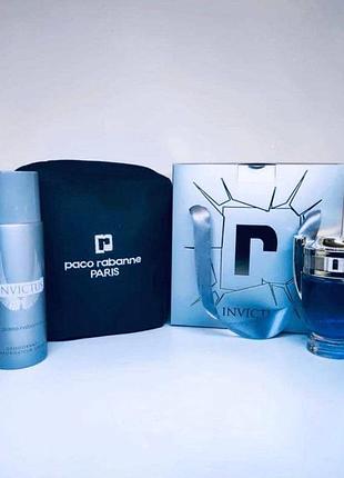 Набор paco rabanne invictus