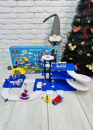 Парковка-гараж, щенячий патруль, paw patrol