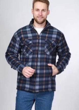 Мужская рубашка на меху