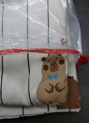 Комплект постільної білизни капібара