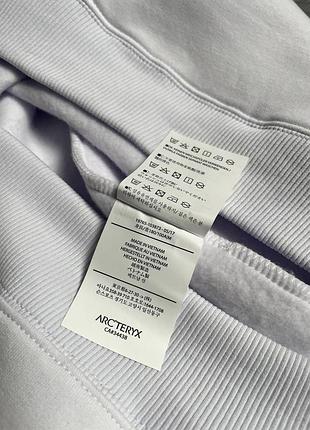 Белое худи арктерикс arcteryx