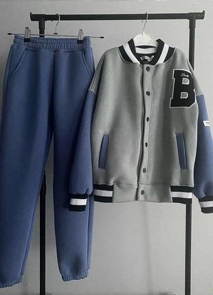 Теплий костюм на флісі на 10-14 років